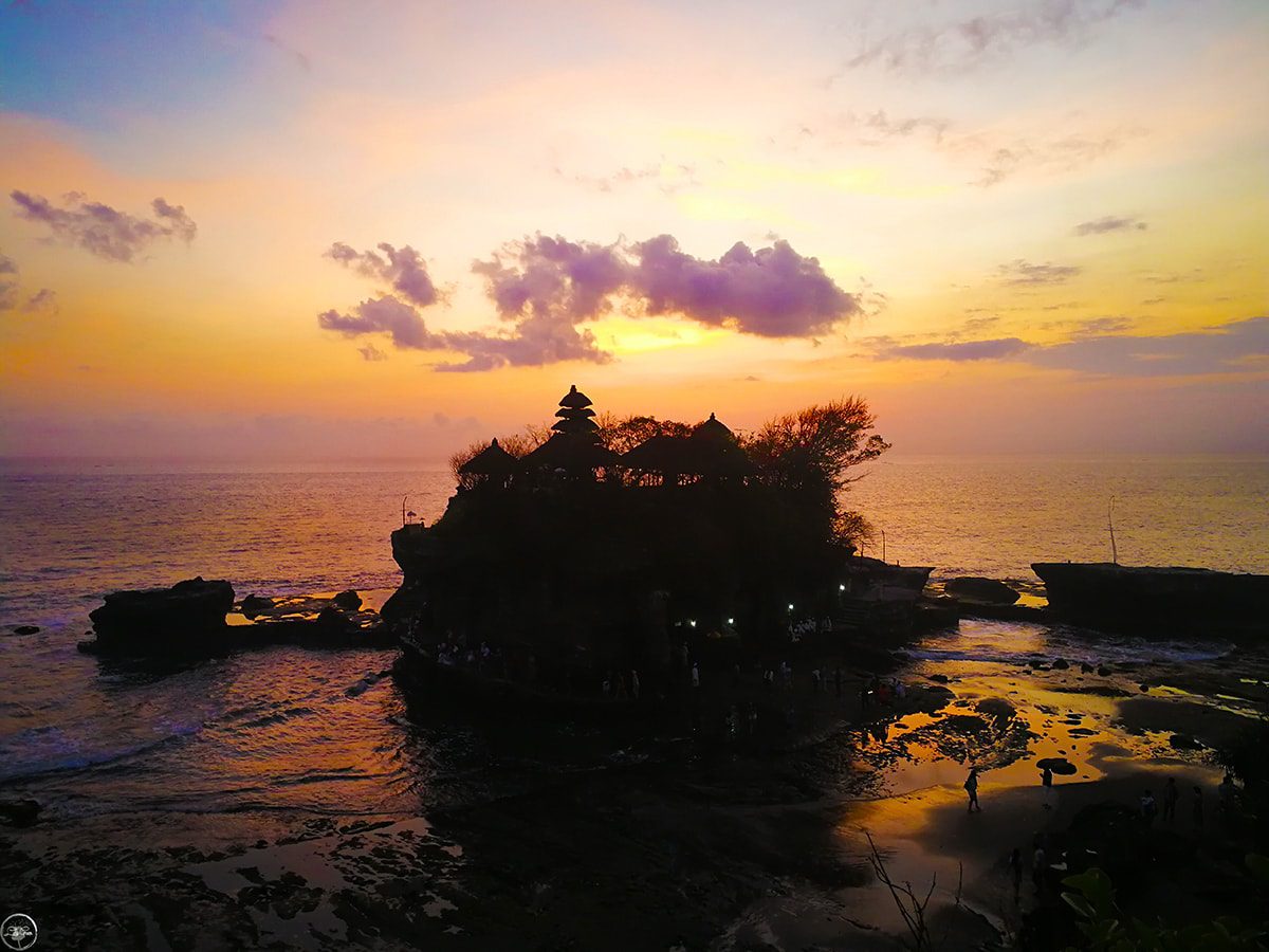 Sunset at Tanah Lot, Bali